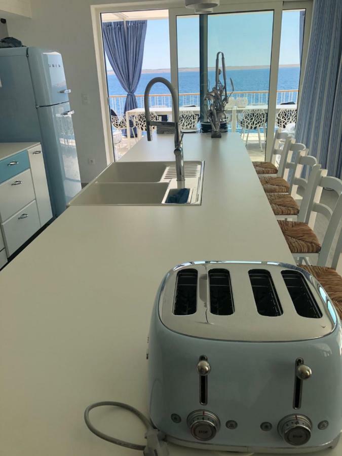 Villa Beline Direct Aan Zee, Verwarmd Zwembad En Sauna ทริบานี-ครุสชิซา ภายนอก รูปภาพ